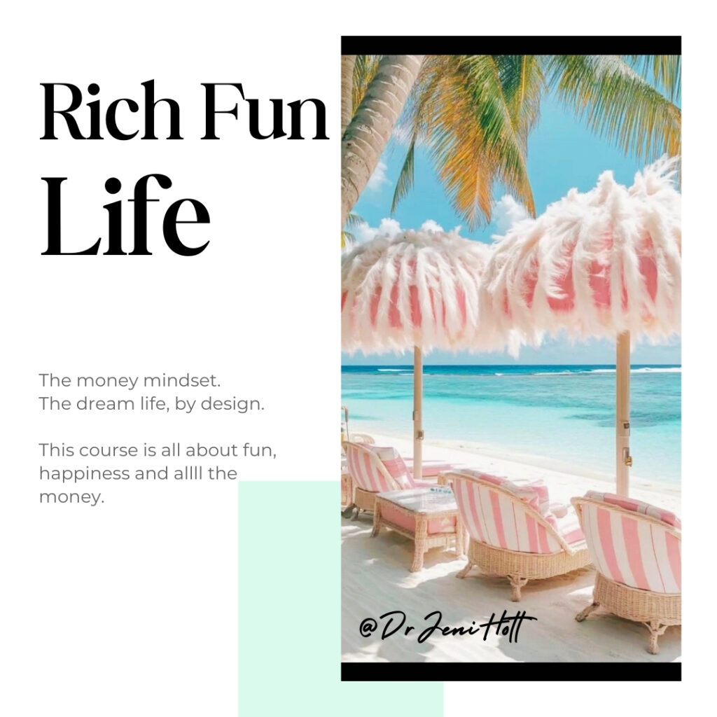 rich fun life - money mindset and happiness course